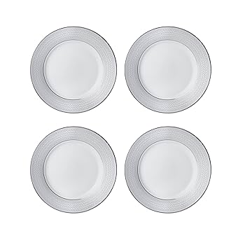 Amazon.com | Mikasa Dinnerware Set, Grey: Dinnerware Sets
